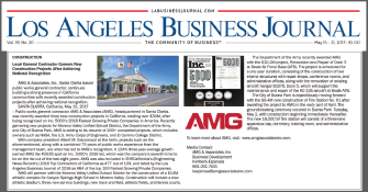 screenshot of Los Angeles Business Journal article on AMG